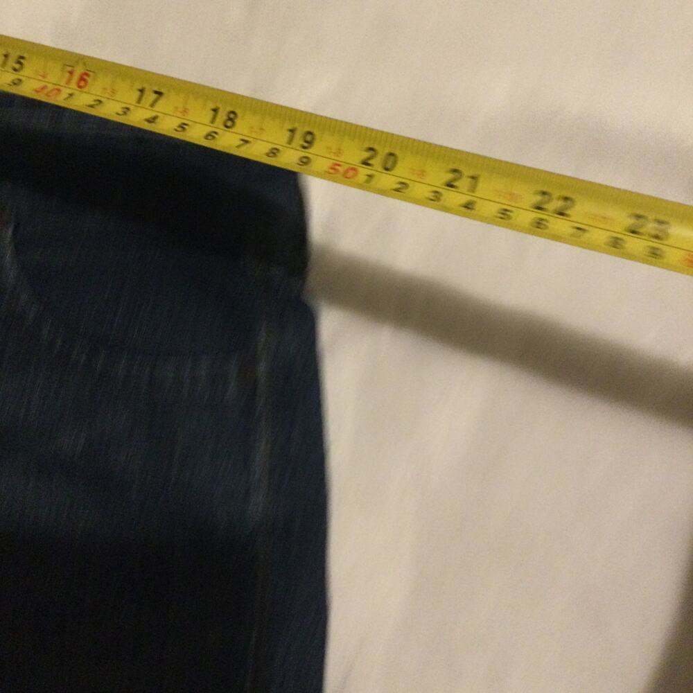 Women's Levi Strauss Signature Trouser Short Jeans Size 16 - Picture 6 of 13